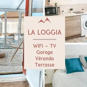 La Loggia - Terrasse + Garage A Apartamento